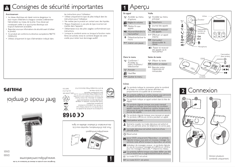 Imagen de la primera página del manual del dispositivo D5052B