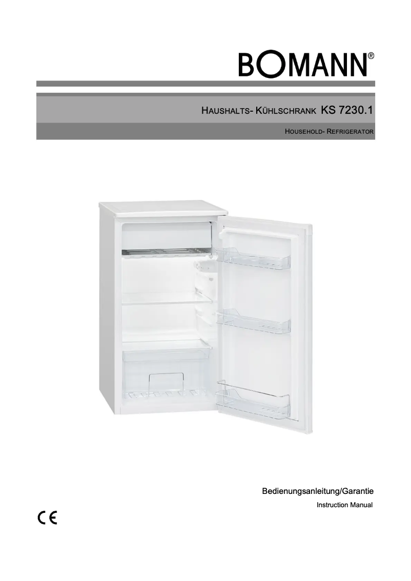 Image de la première page du manuel de l'appareil KS 7230.1