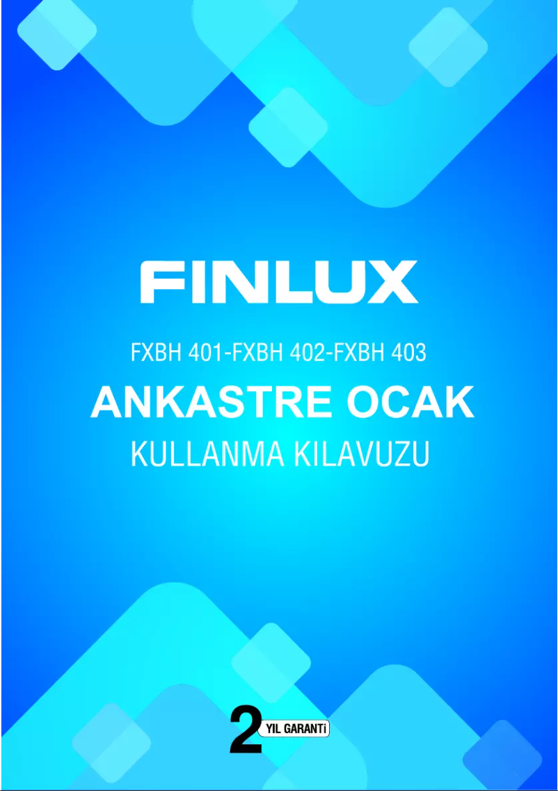 Page n°1 - Manuel utilisateur Finlux FXBH 401