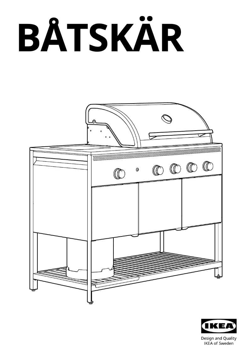 Image de la première page du manuel de l'appareil BÅTSKÄR 905.694.60