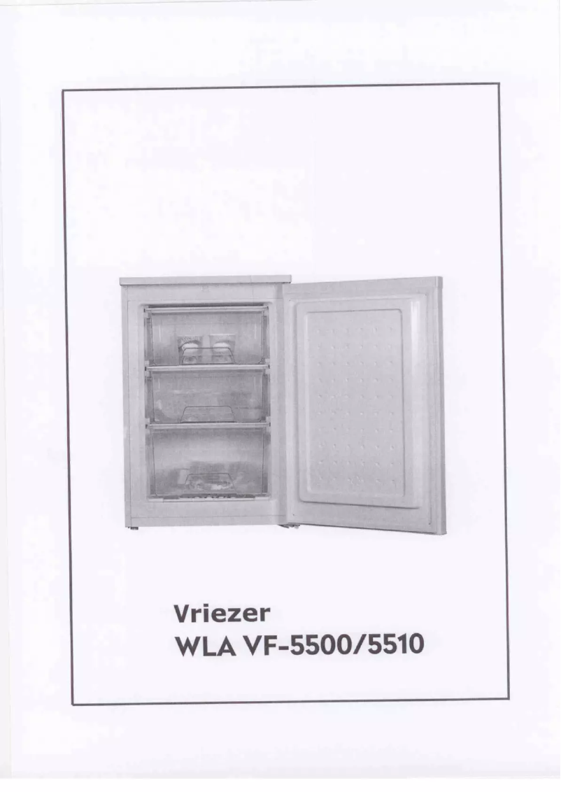 Page n°1 - Manuel utilisateur WLA VF5500