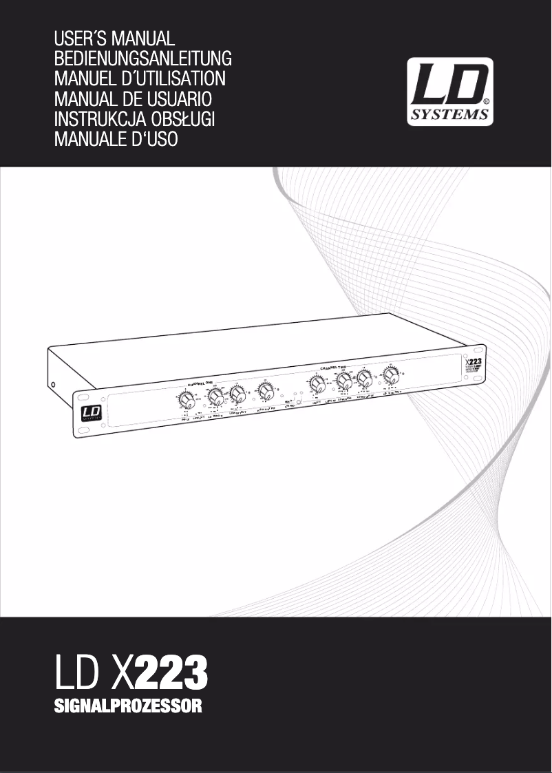 Image de la première page du manuel de l'appareil LDU508CS4