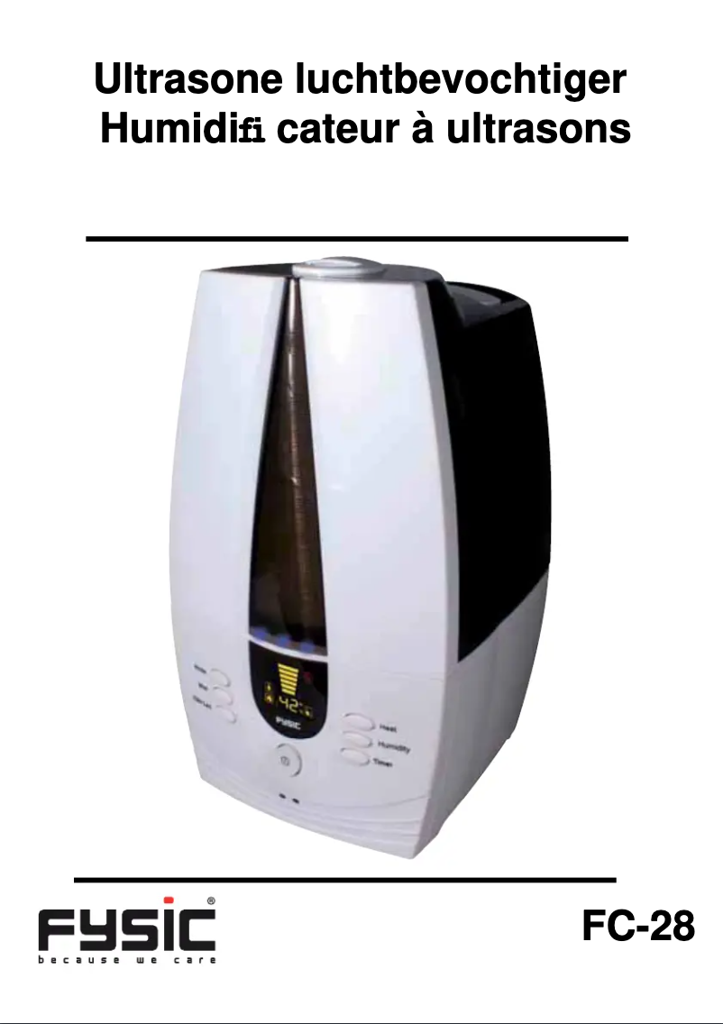 Page 1 de la notice Manuel utilisateur Fysic FC-28