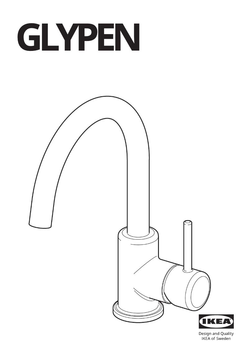 Image de la première page du manuel de l'appareil GLYPEN 804.423.77