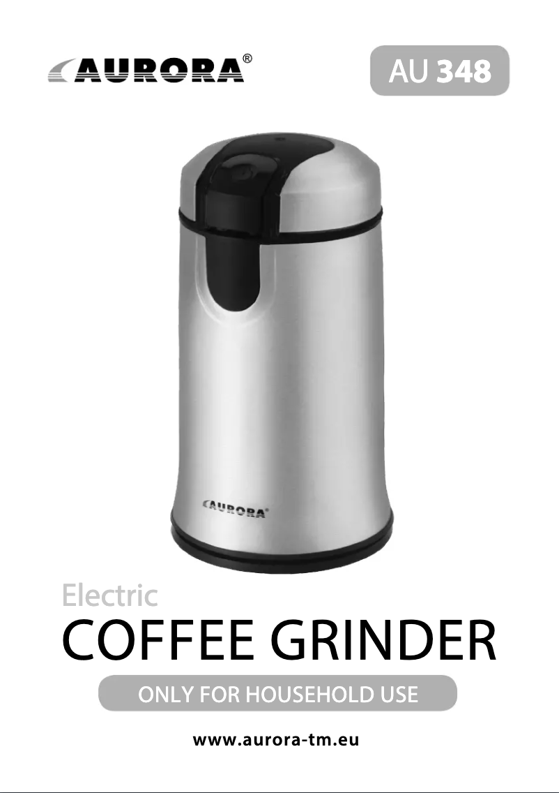 Page n°1 - Manuel utilisateur Aurora AU348