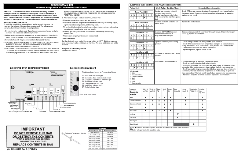Page n°1 - Mode d'emploi Electrolux ICON E30DF74TPS