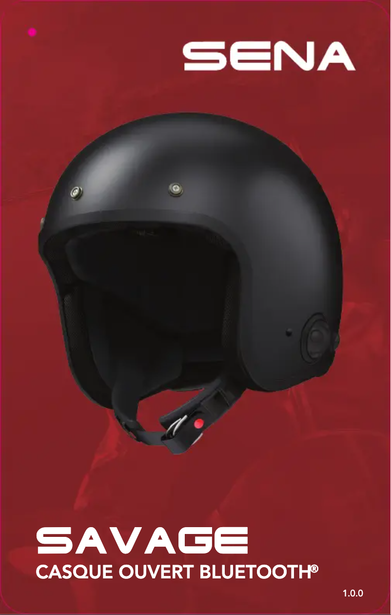 Page 1 of the manual Quick Start Guide Sena Savage