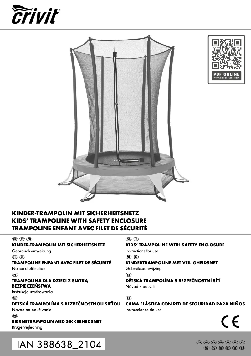Image de la première page du manuel de l'appareil IAN 388638