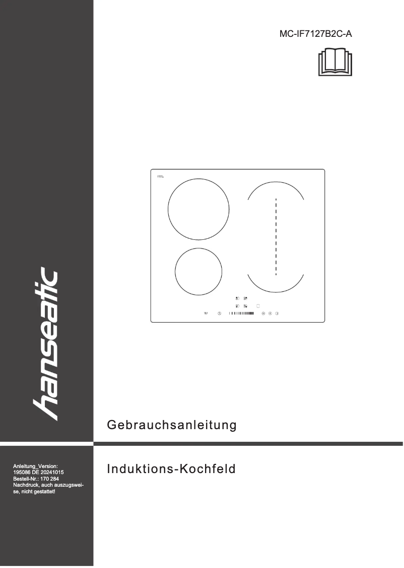 Página 1 del manual Manual de usuario Hanseatic MC-IF7127B2C-A