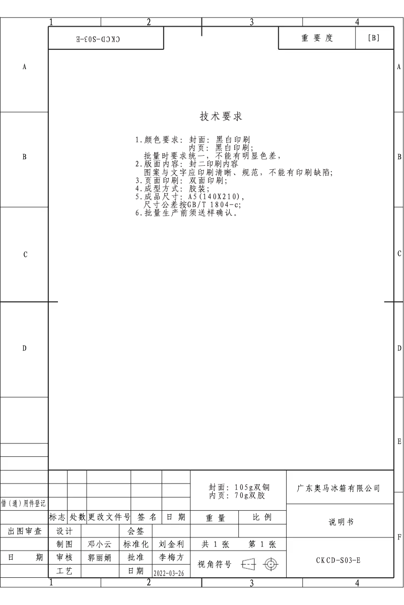 Image de la première page du manuel de l'appareil CHSBSV 5172BKN