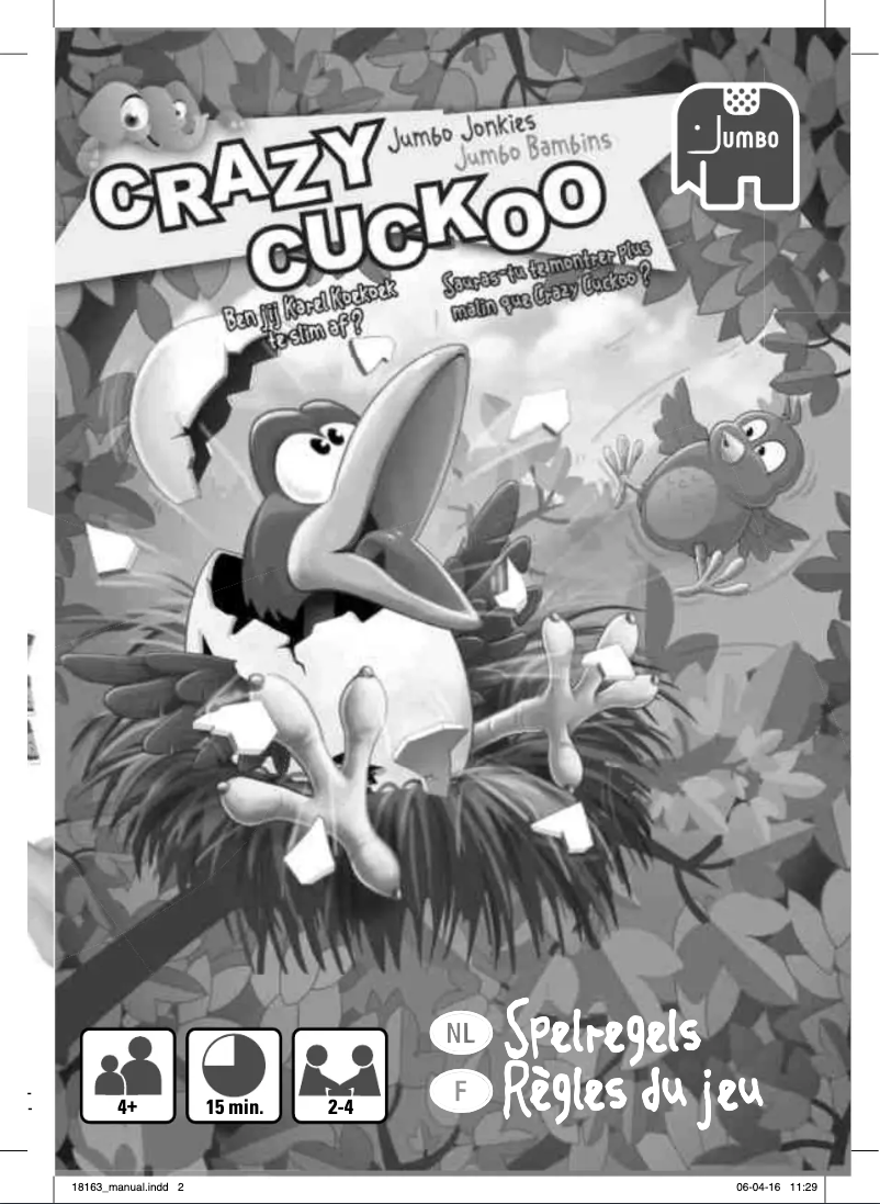 Image de la première page du manuel de l'appareil Jonkies Crazy Cuckoo