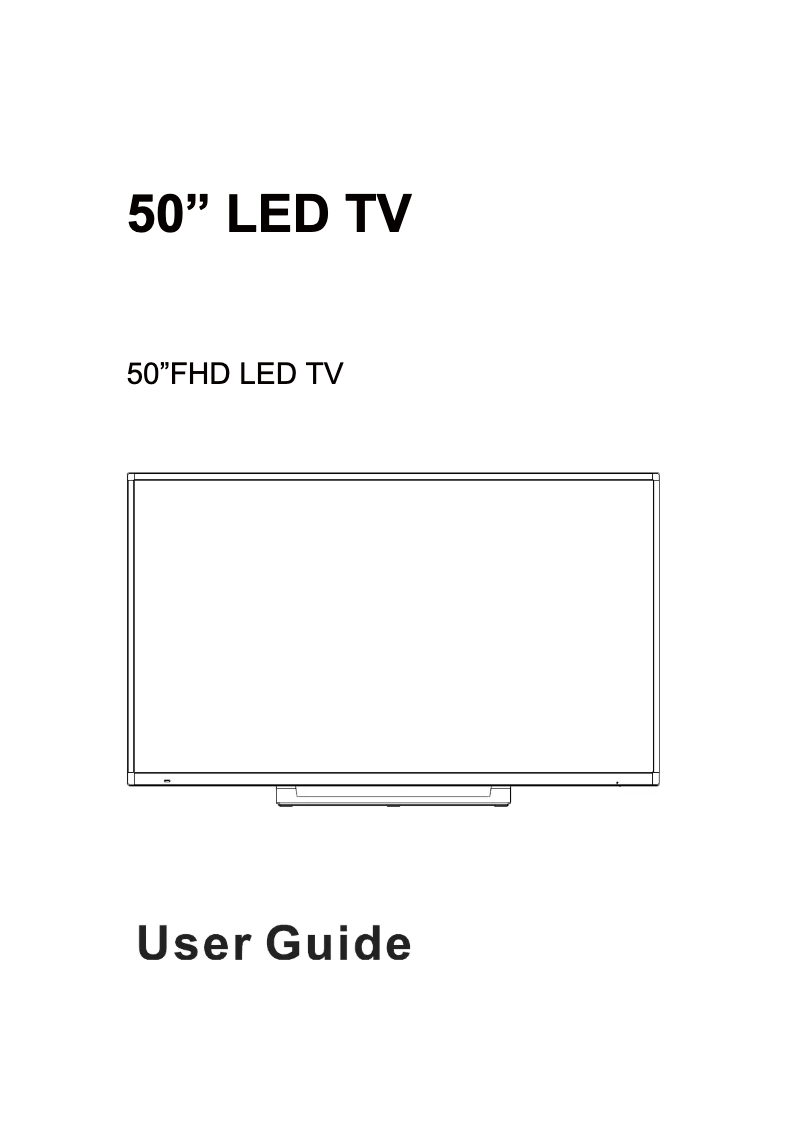 Image de la première page du manuel de l'appareil C50238DVBT2