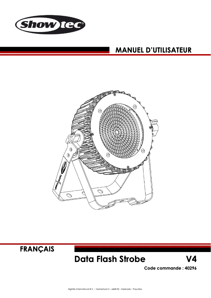 Image de la première page du manuel de l'appareil Data Flash
