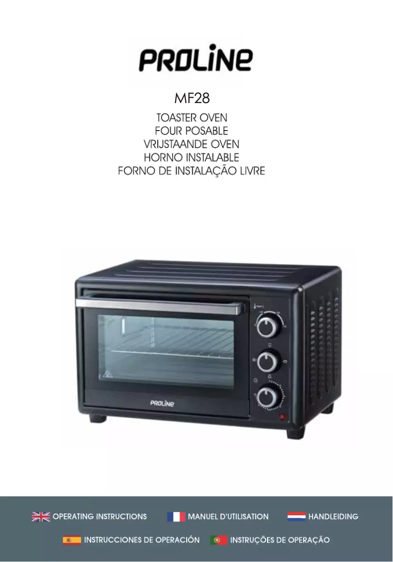 Page 1 de la notice Manuel utilisateur Proline MF28
