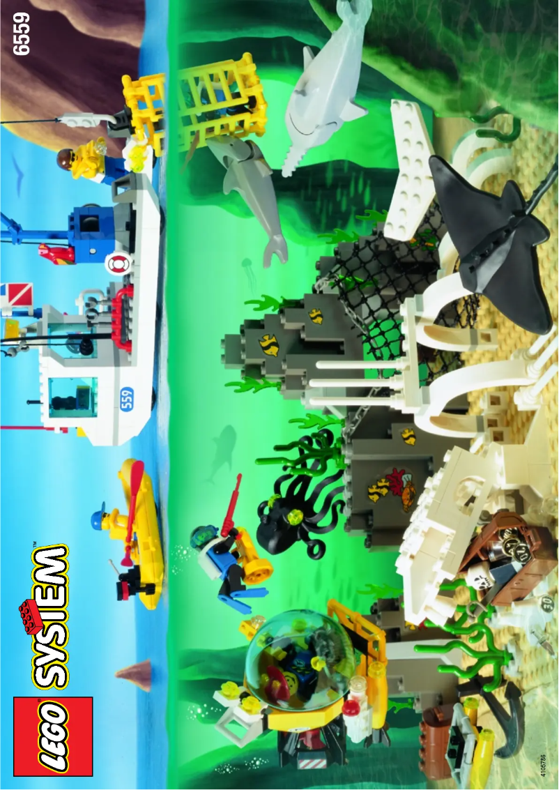 Page 1 de la notice Manuel utilisateur Lego Divers 6559