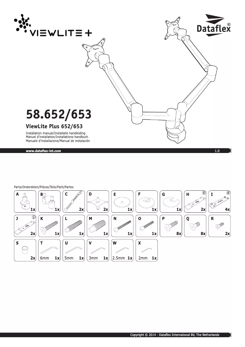 Image de la première page du manuel de l'appareil ViewLite Plus 653