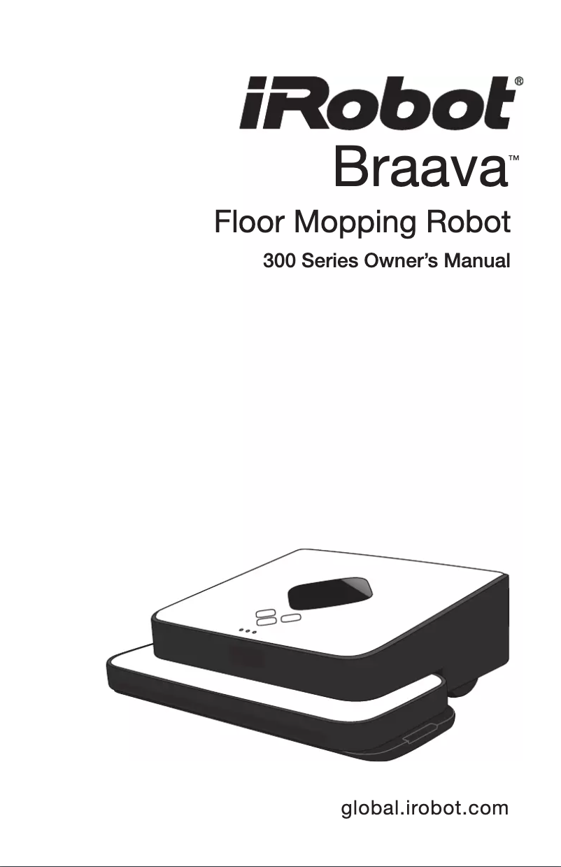 Image de la première page du manuel de l'appareil Braava 320