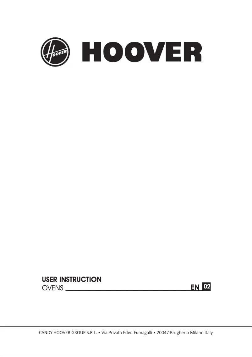 Page n°1 - Manuel utilisateur Hoover HO9D3120IN
