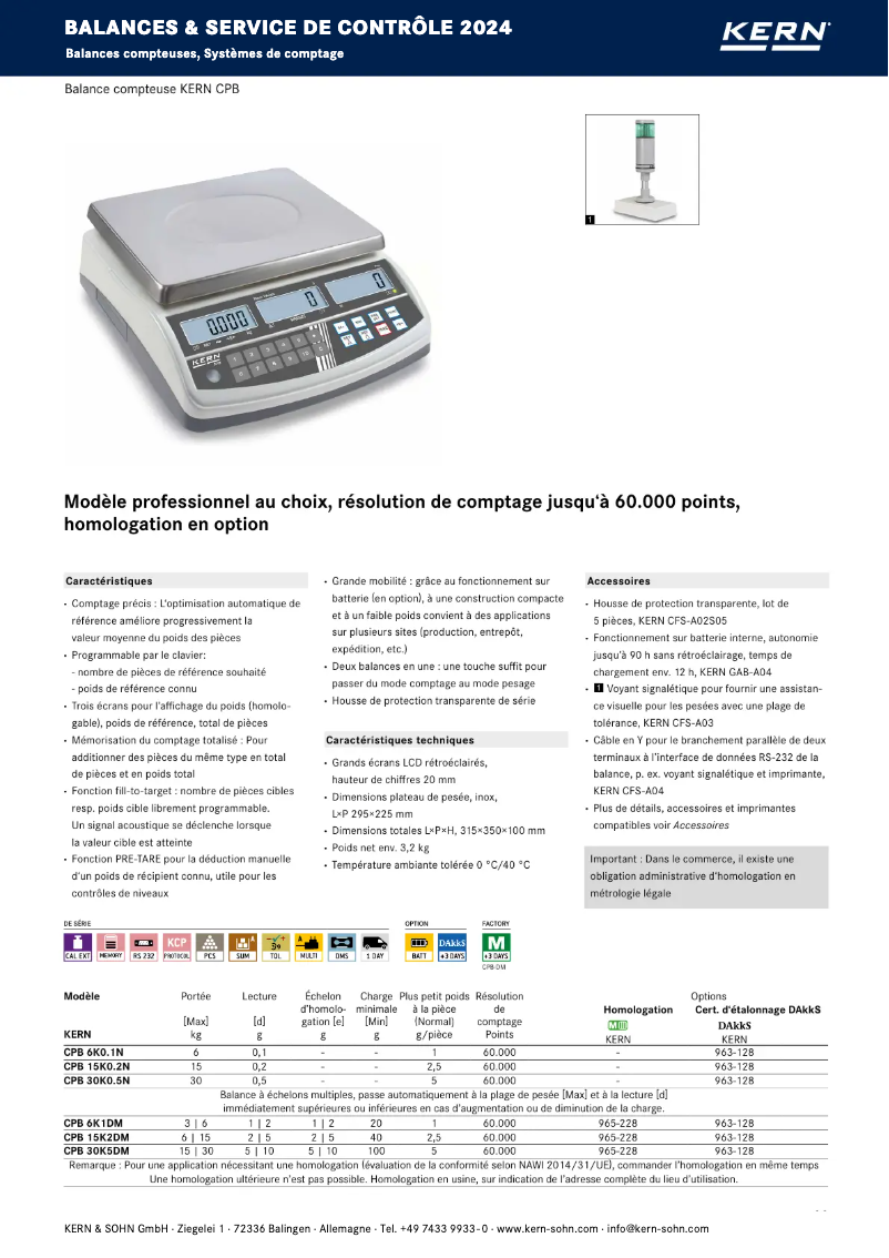 Image de la première page du manuel de l'appareil CPB 15K0.2N