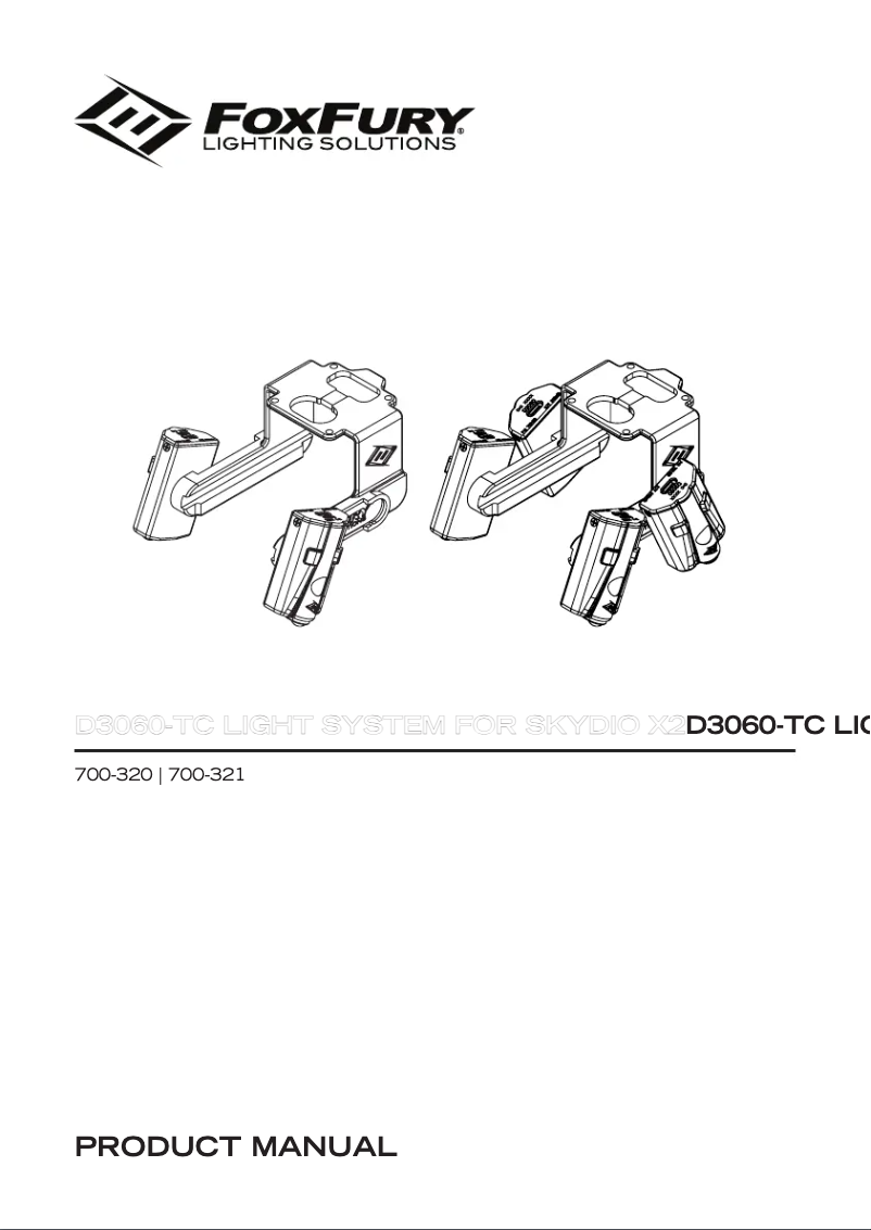 Page n°1 - Manuel utilisateur FoxFury D3060-TC