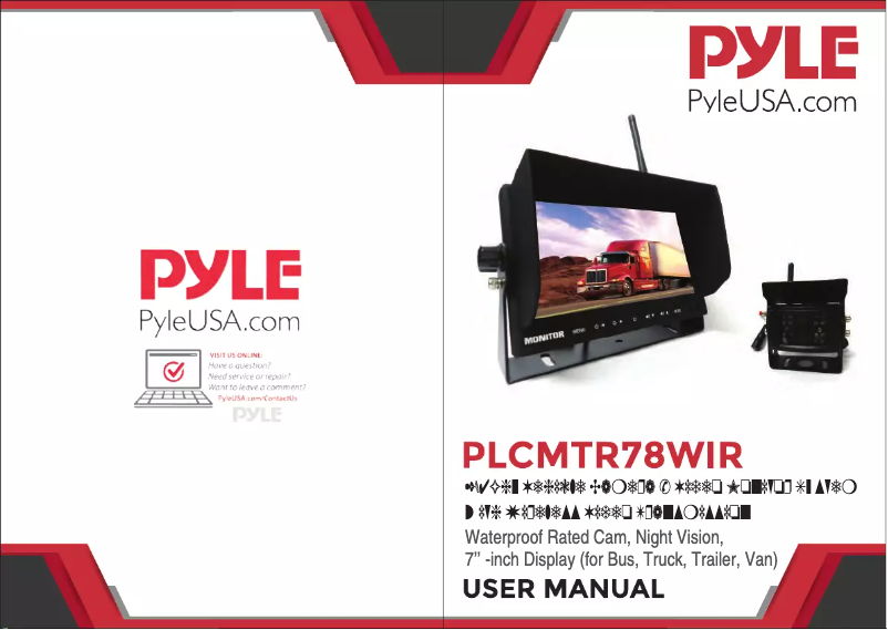 Image de la première page du manuel de l'appareil PLCMTR78WIR
