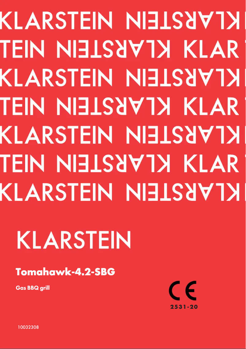 Page 1 of the manual User Manual Klarstein Tomahawk 4.2 SBG