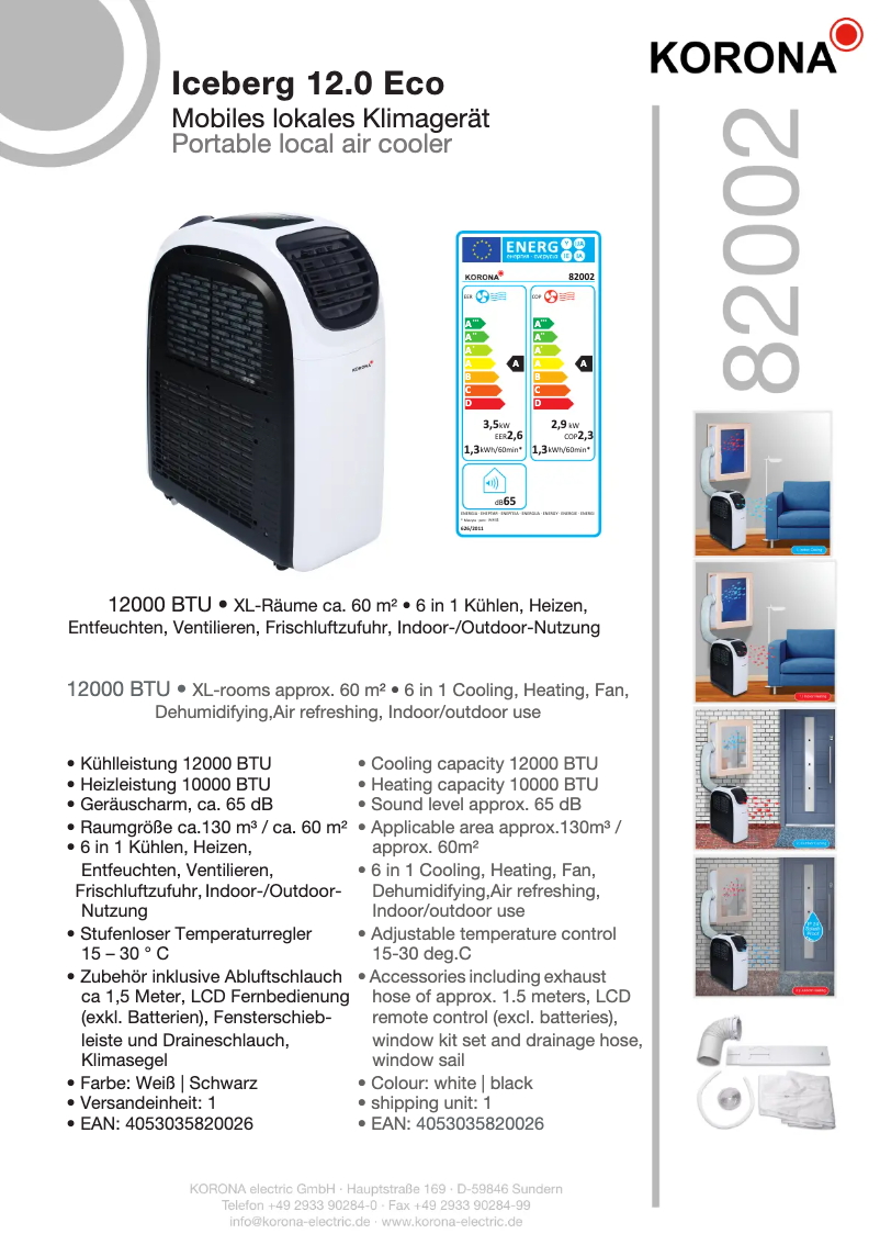 Image de la première page du manuel de l'appareil 82002