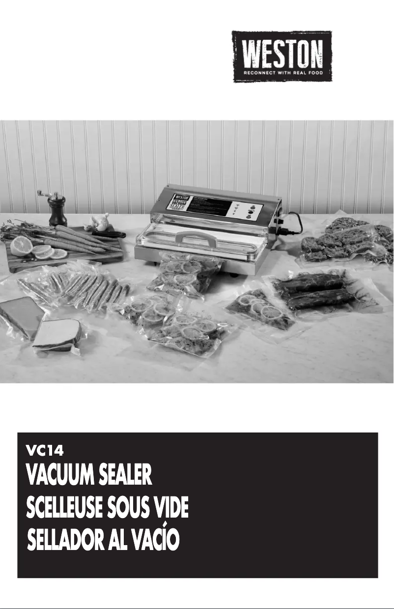 Image de la première page du manuel de l'appareil VC14