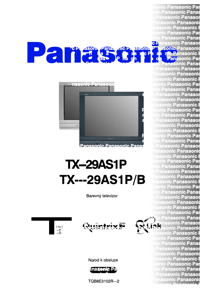 Page 1 de la notice Manuel utilisateur Panasonic TX-29AS1PB