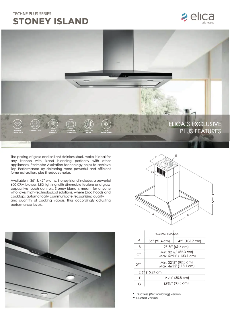 Image de la première page du manuel de l'appareil ESI636SS