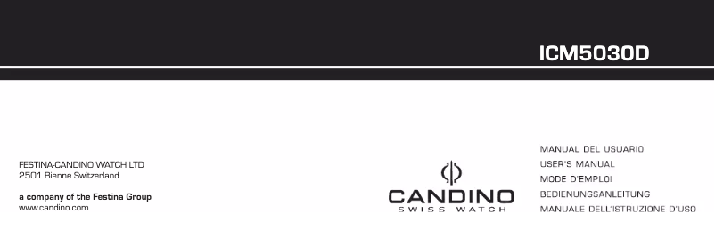 Page n°1 - Manuel utilisateur Candino C4584