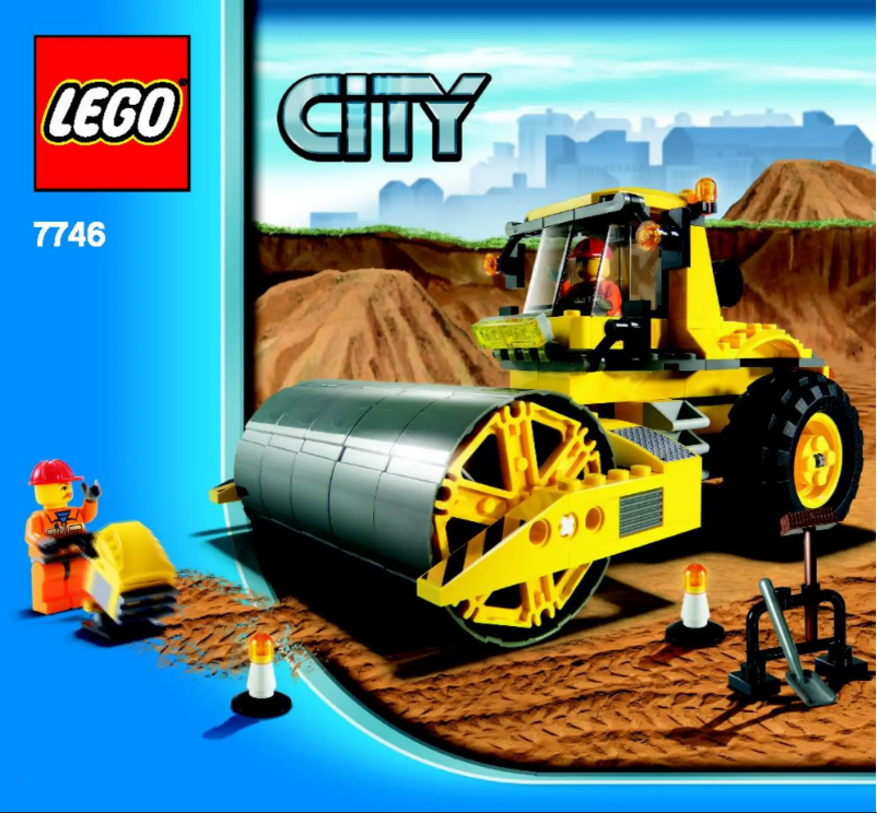 Page 1 de la notice Manuel utilisateur Lego City 7746