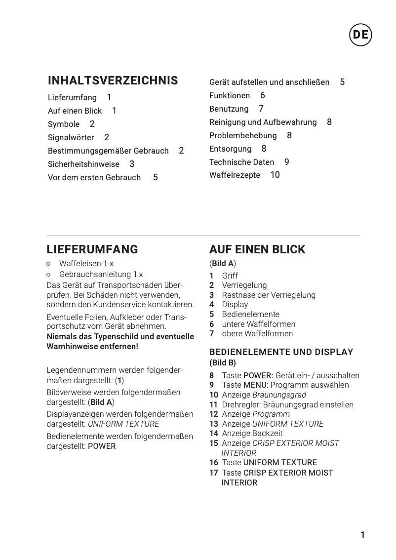 Page 1 de la notice Manuel utilisateur N8WERK 07707