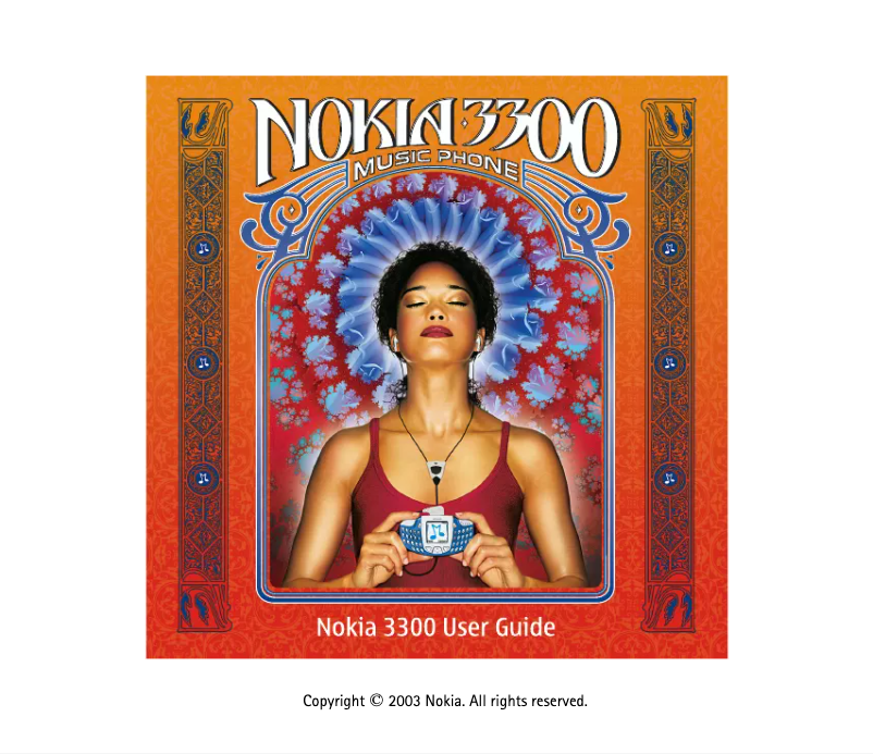 Page 1 de la notice Manuel utilisateur Nokia 3300