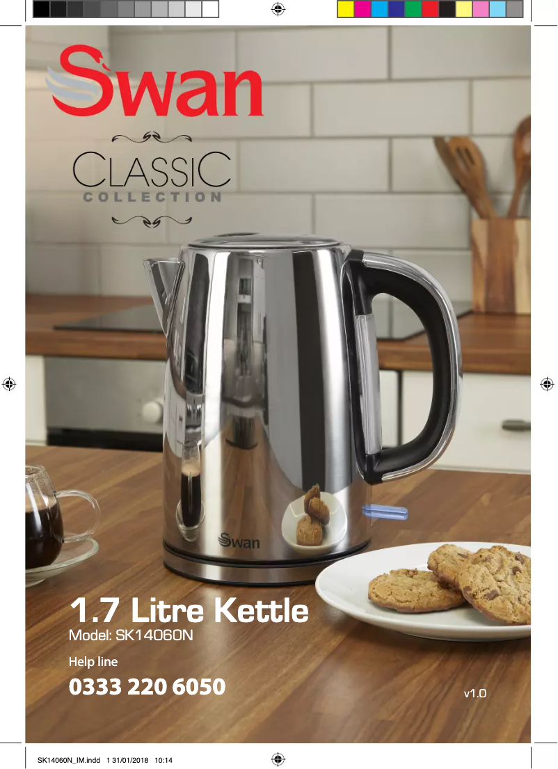 Page 1 de la notice Manuel utilisateur Swan SK14060N