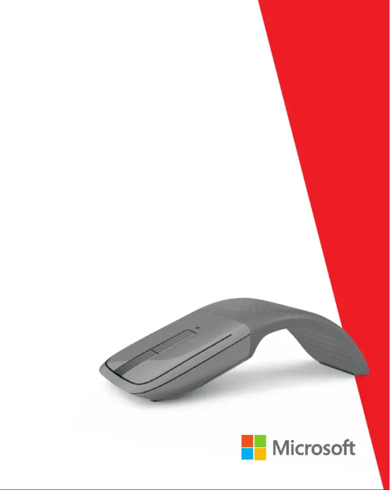 Página 1 del manual Manual de usuario Microsoft Arc Touch