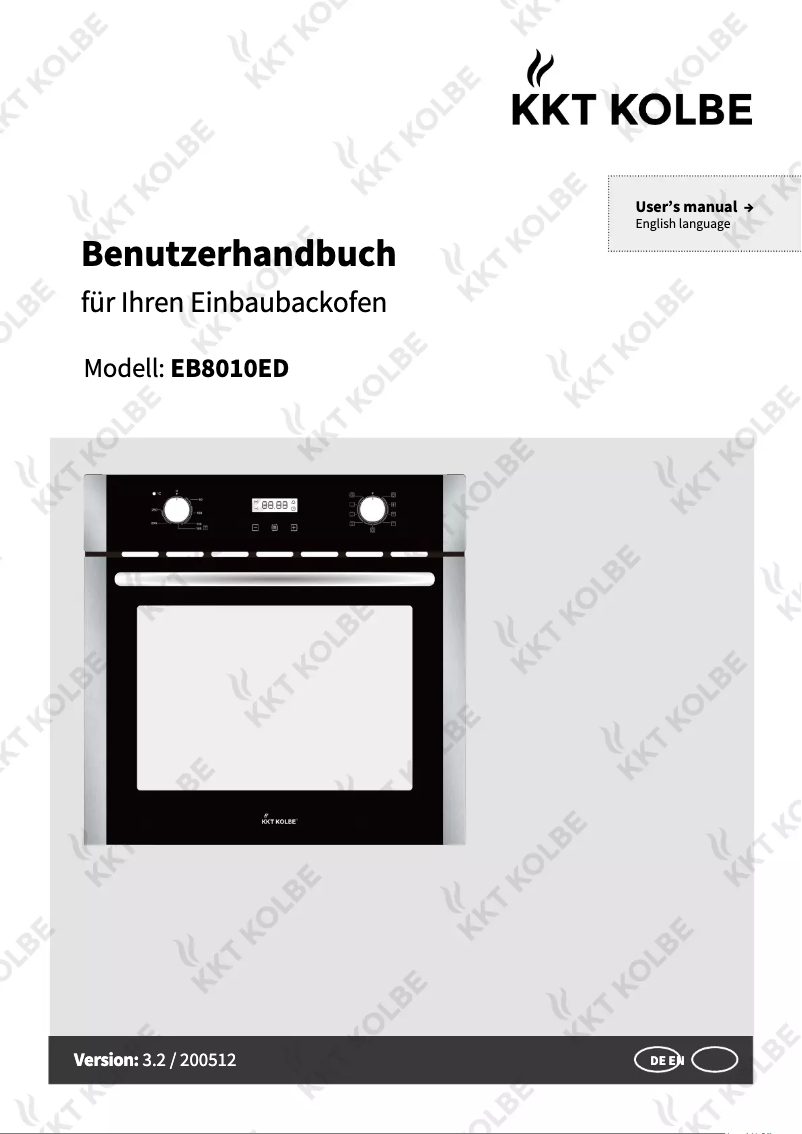 Página 1 del manual Manual de usuario KKT Kolbe SET80101IND2