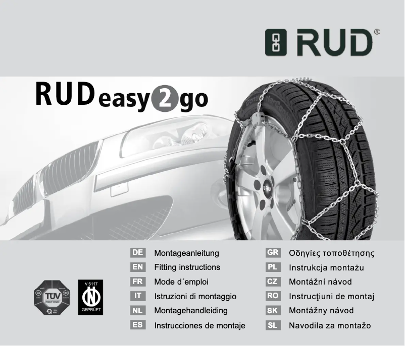 Page 1 de la notice Manuel utilisateur RUD RUDcompact easy2go 4020