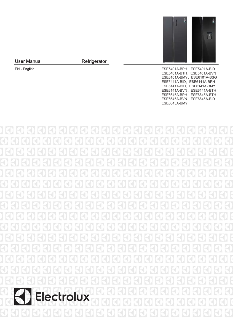 Page n°1 - Manuel utilisateur Electrolux ESE5441A-B