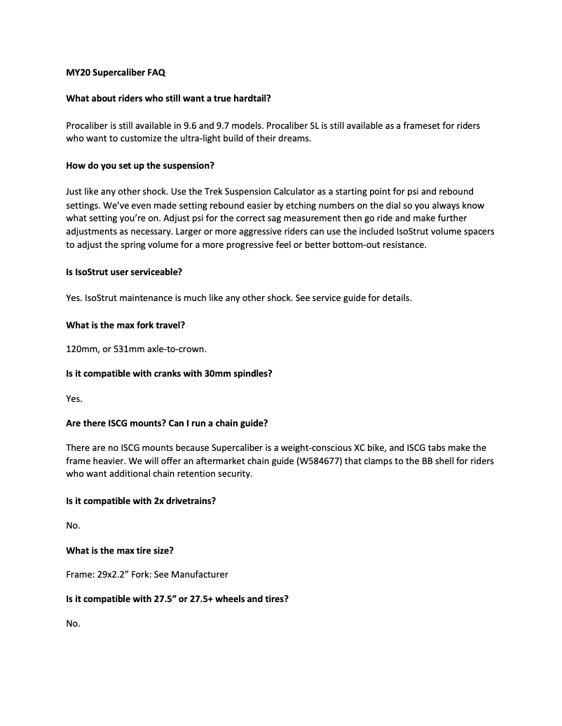 Image de la première page du manuel de l'appareil Supercaliber