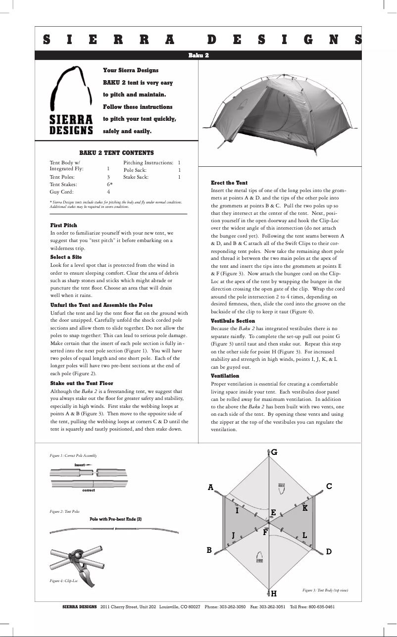 Imagen de la primera página del manual del dispositivo Baku 2