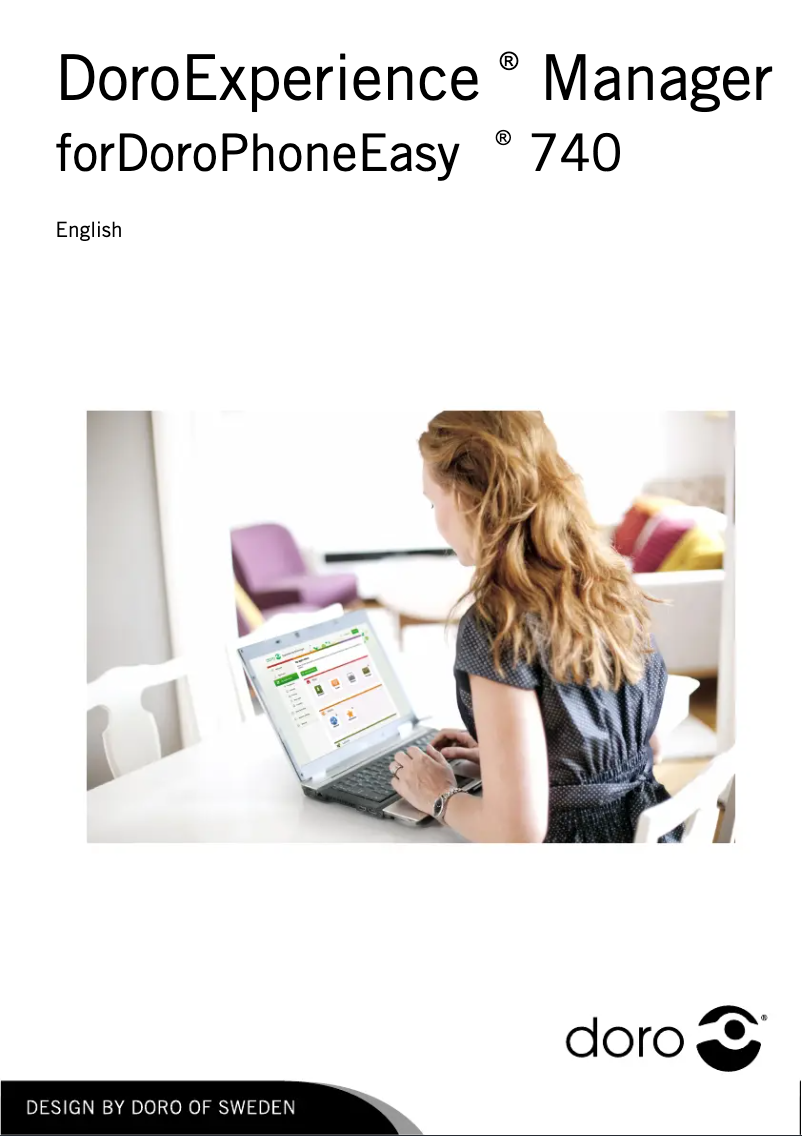 Page 1 de la notice Manuel utilisateur Doro PhoneEasy 740