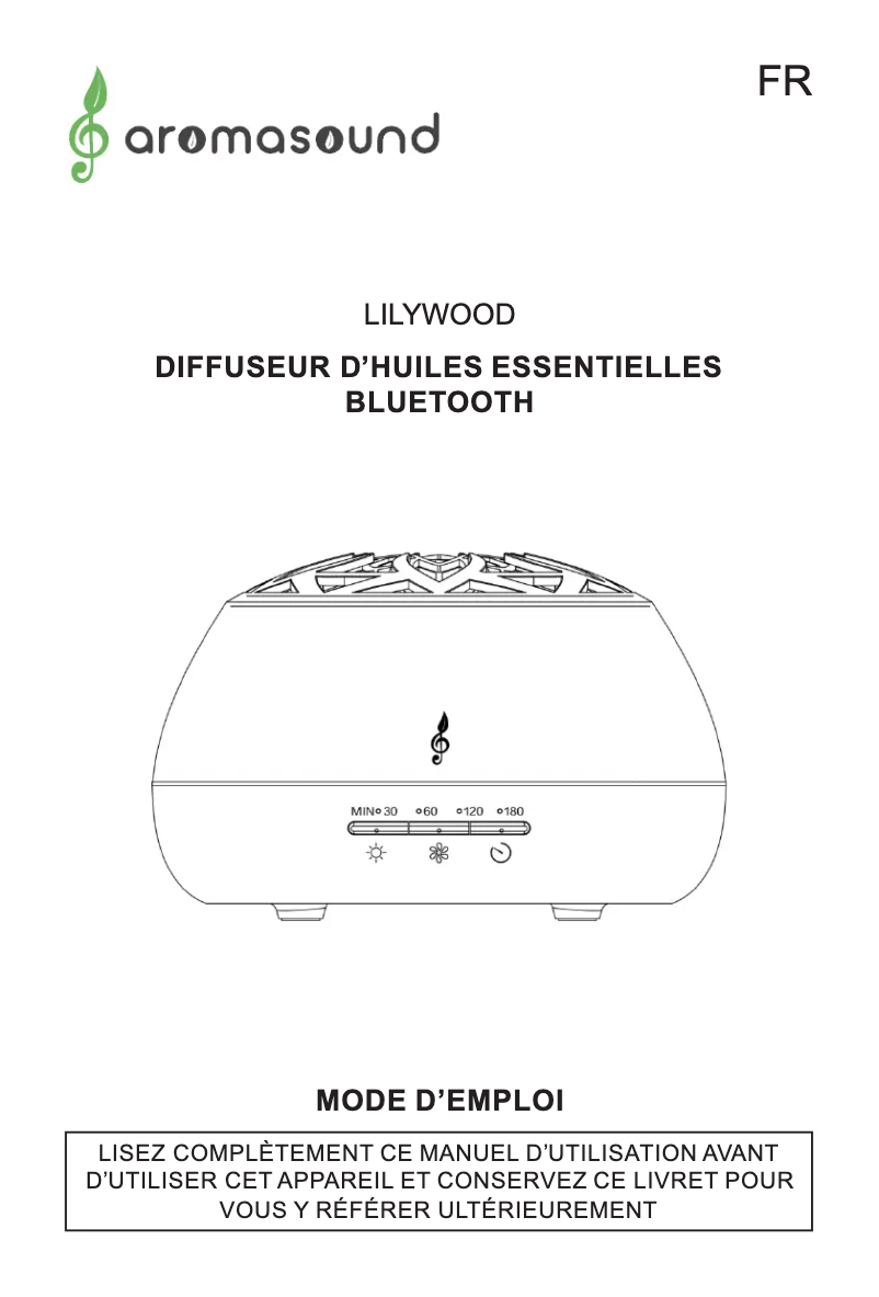 Image de la première page du manuel de l'appareil Lilywood