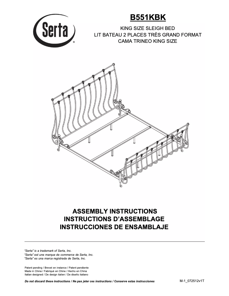 Page 1 de la notice Manuel utilisateur Bell'O B551