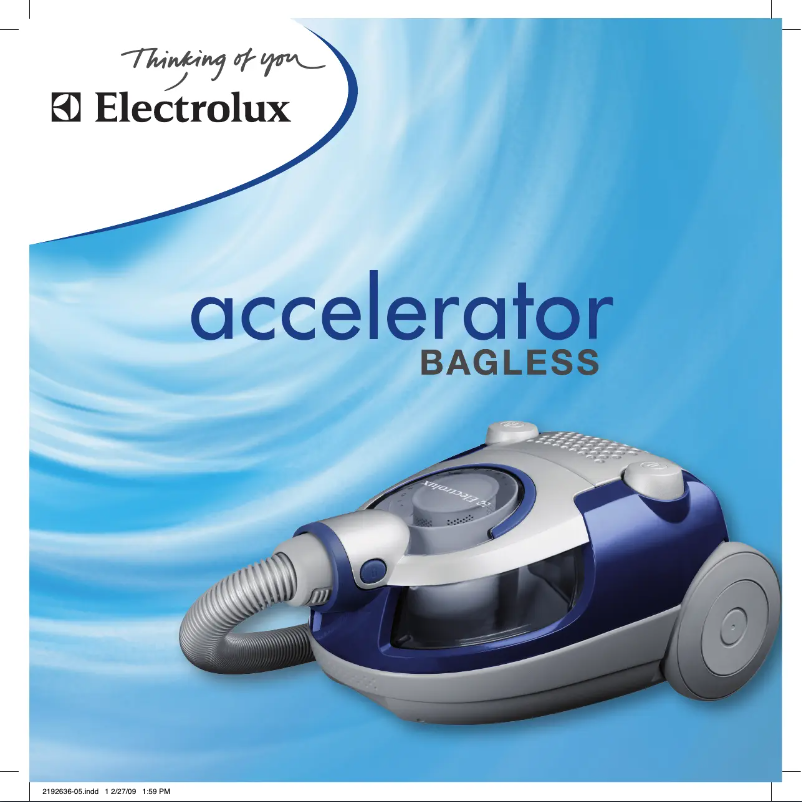 Page n°1 - Manuel utilisateur Electrolux ZAC 6842