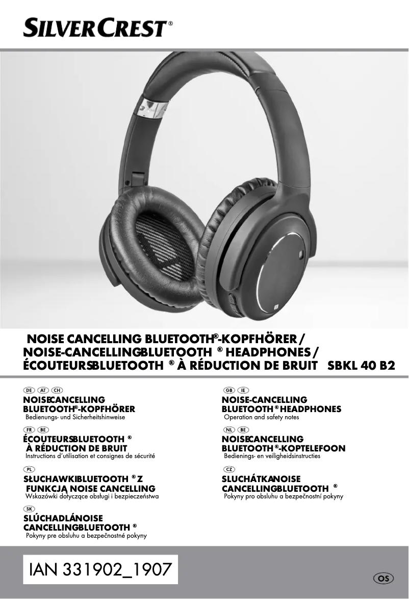 Page 1 de la notice Manuel utilisateur SilverCrest SBKL 40 B2