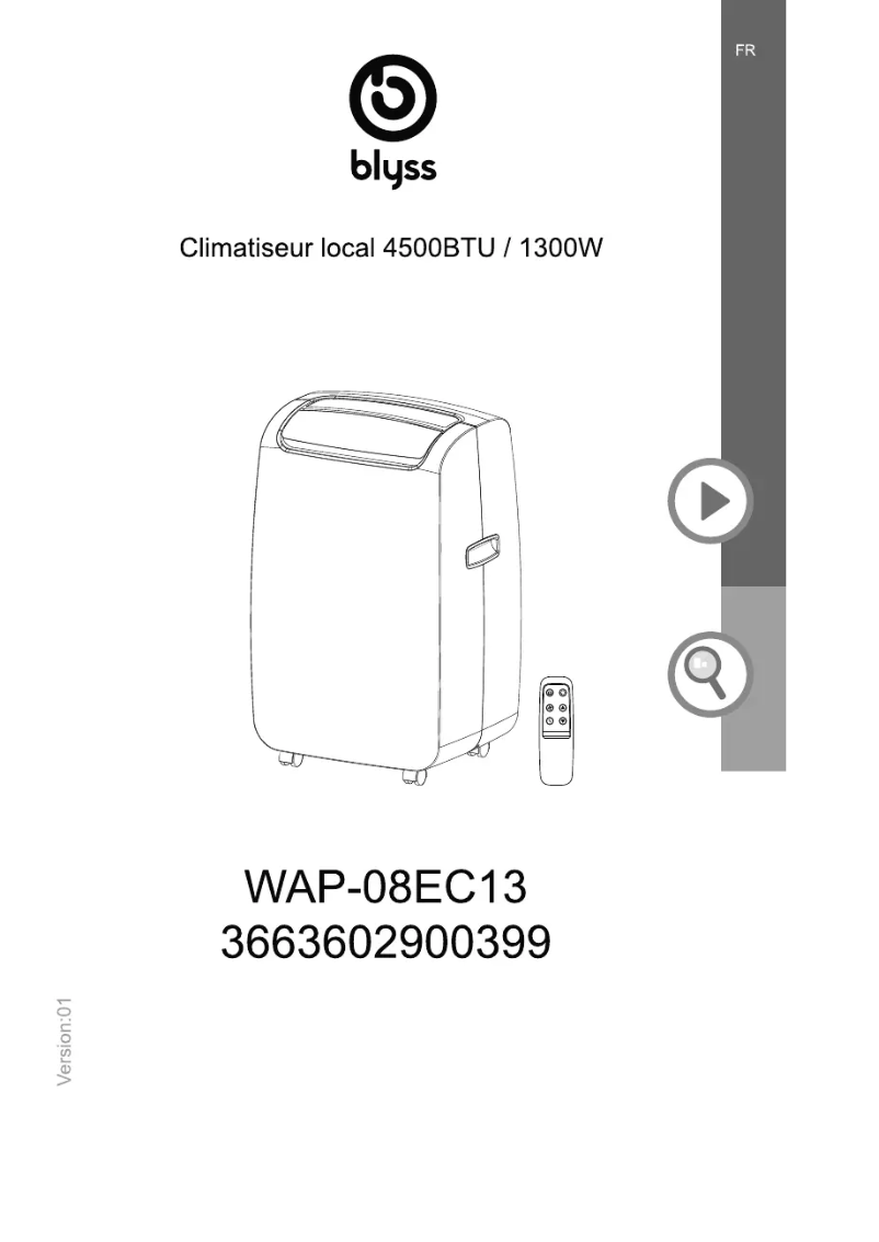 Imagen de la primera página del manual del dispositivo WAP-08EC13