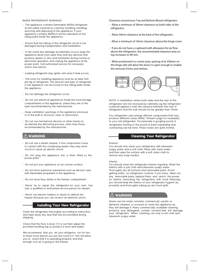 Page 1 de la notice Guide d'installation Electrolux ETB2502H-H