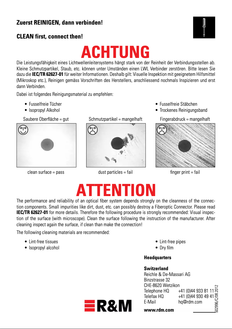 Image de la première page du manuel de l'appareil 2.5m LC