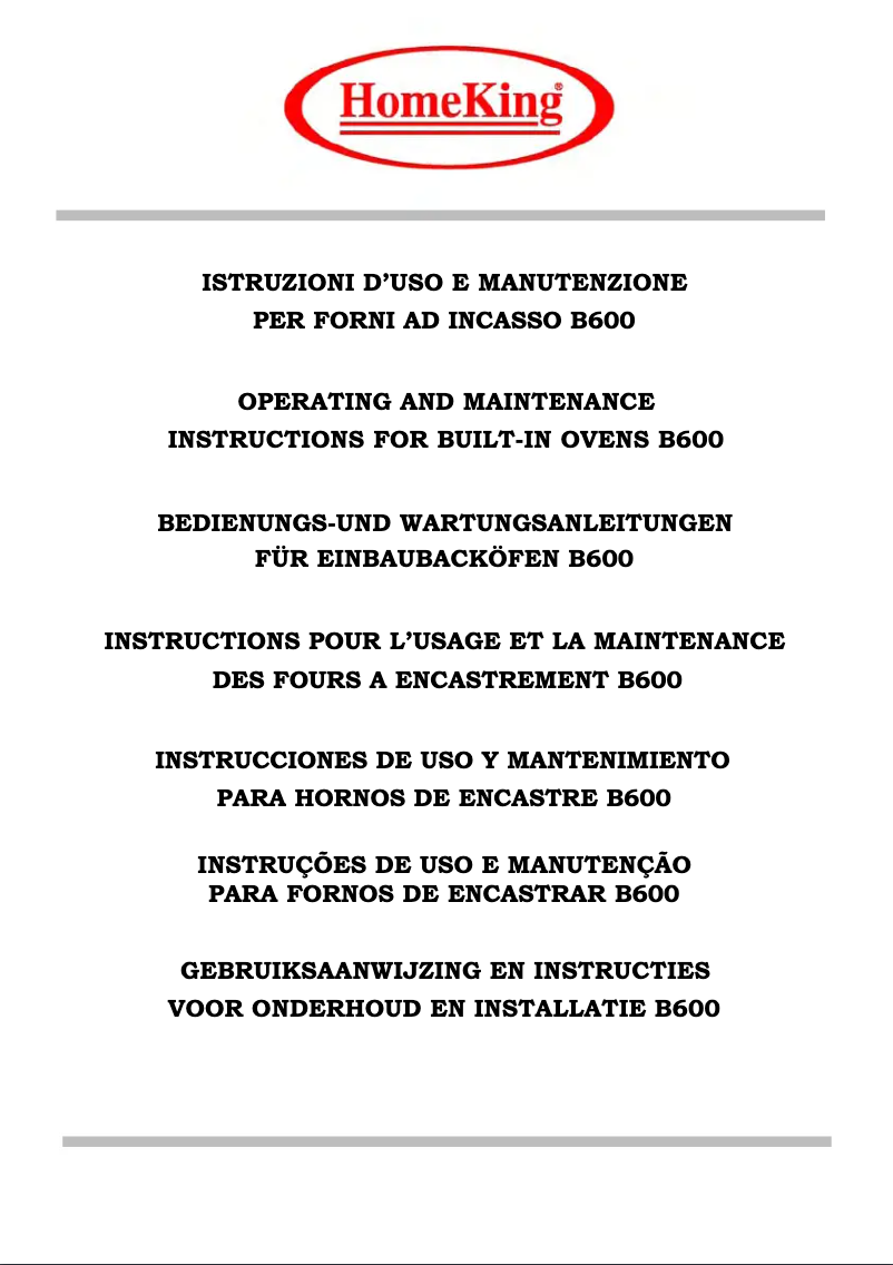 Page 1 de la notice Manuel utilisateur Baumatic H100N